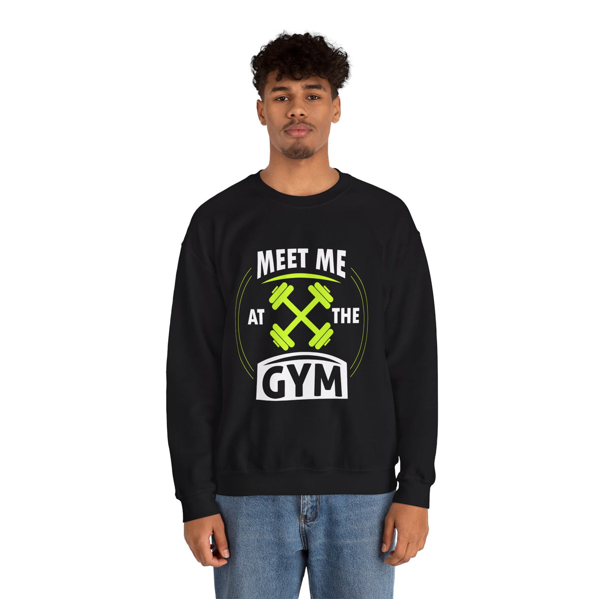 Rencontrez-moi au sweat-shirt unisexe du gymnase 