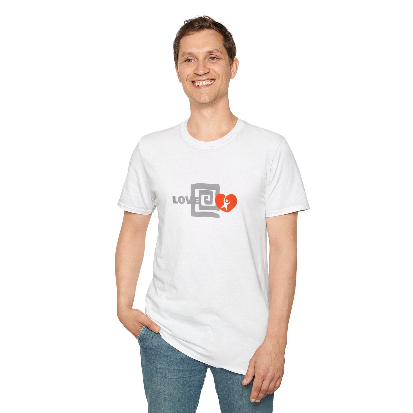 Cute Love Graphic Unisex T-Shirt Printify