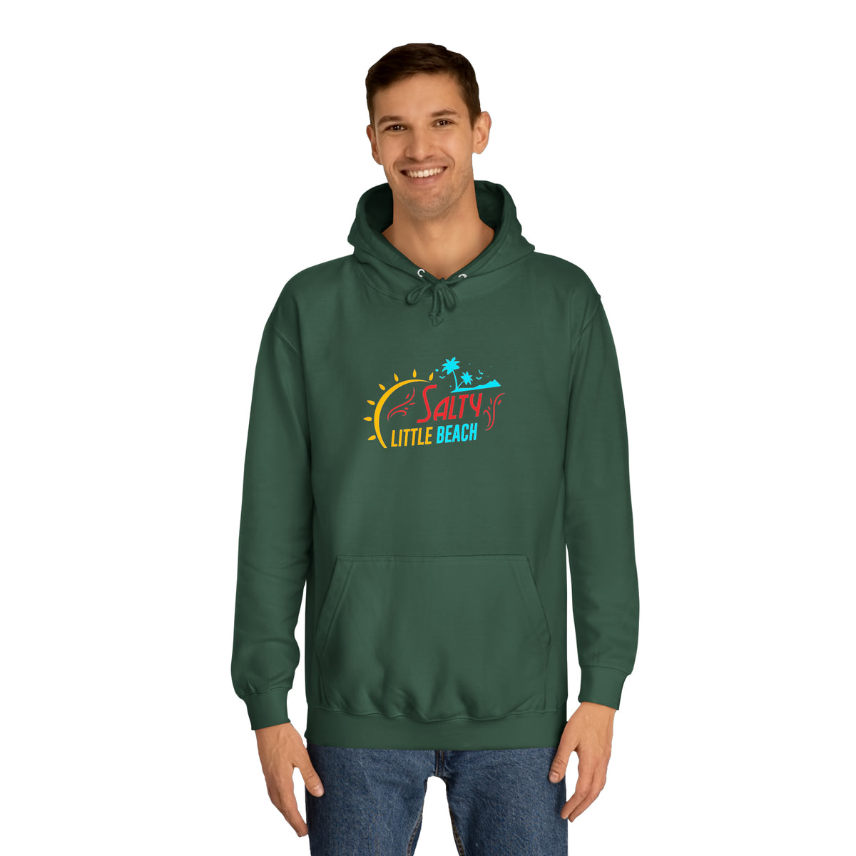 Salty Little Beach Unisex Hoodie