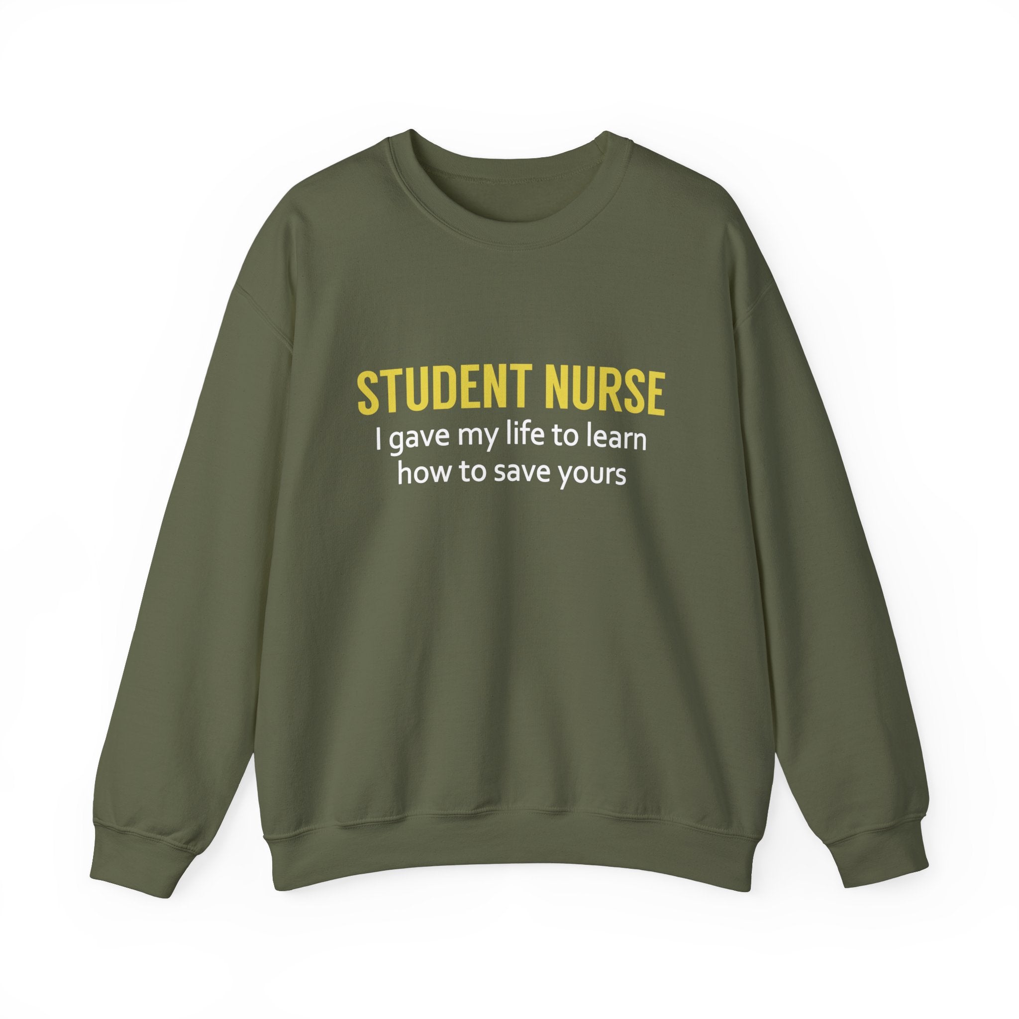 Sweat-shirt unisexe étudiant infirmière 