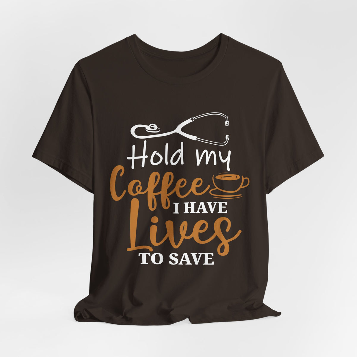 Unisex Hold My Coffee Short Sleeve Tee
