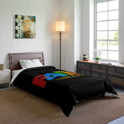 Faith Over Fear Comforter