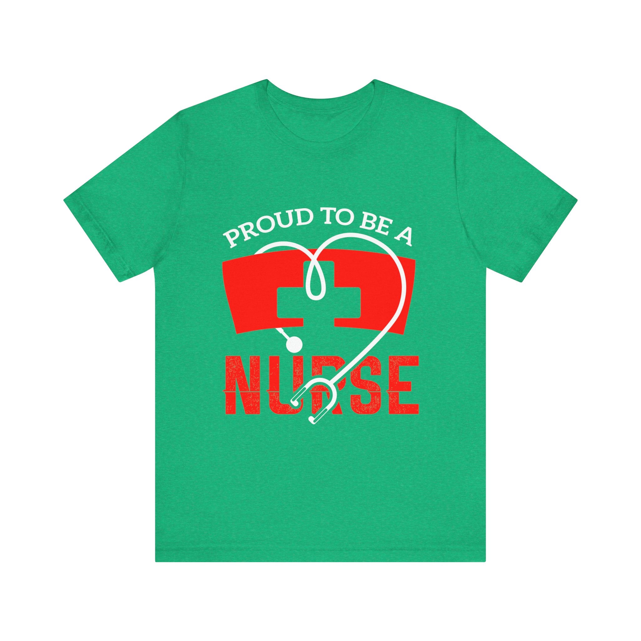 Fier d’être un tee-shirt unisexe infirmière 