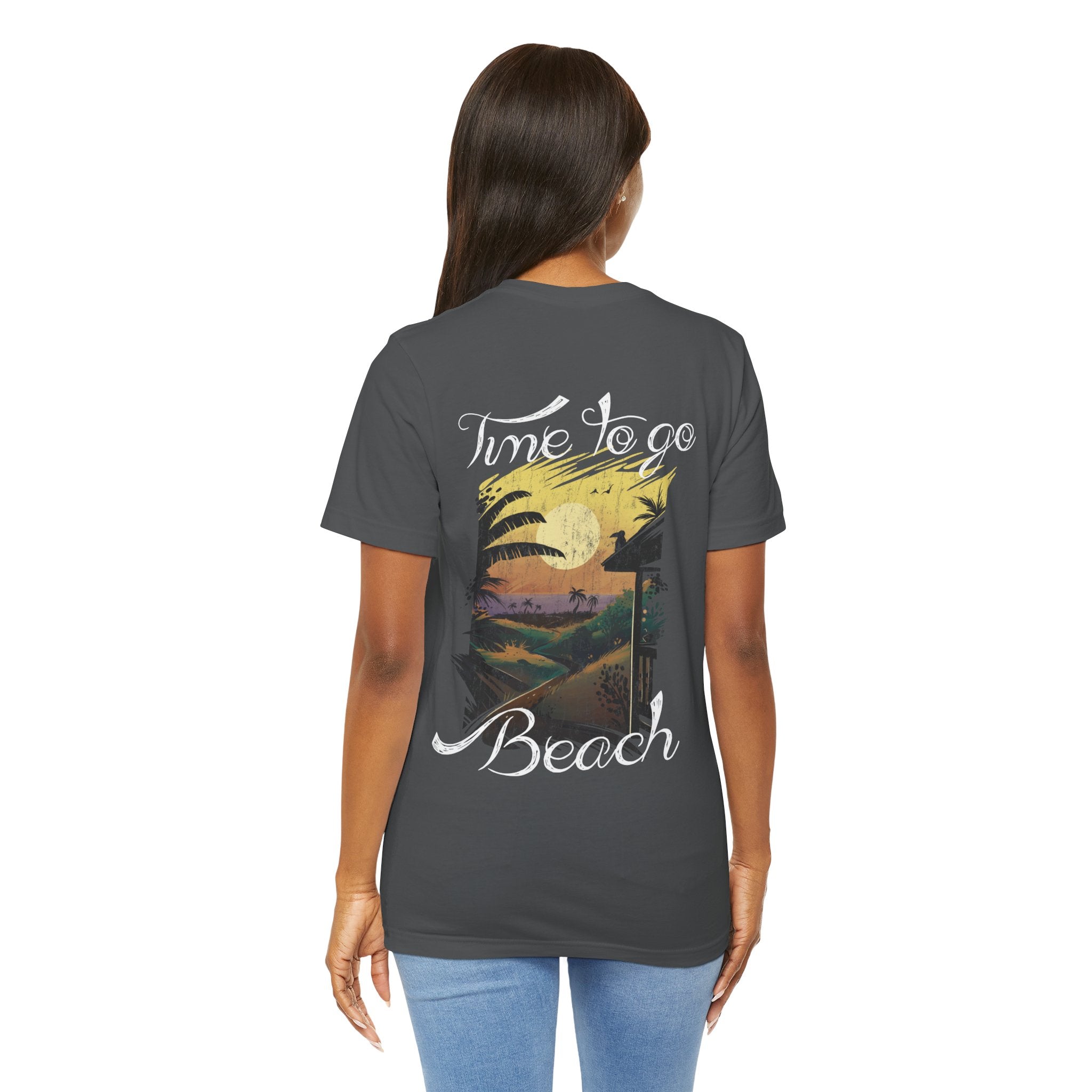 Il est temps d’aller à la plage Tee-shirt unisexe 