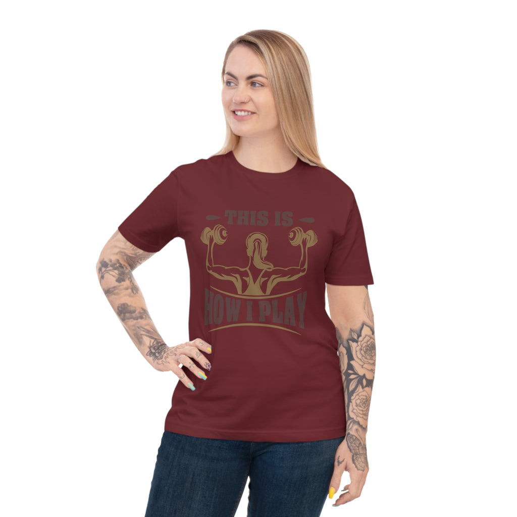 Rcnsons Unisex Classic Jersey 'Play' T-shirt
