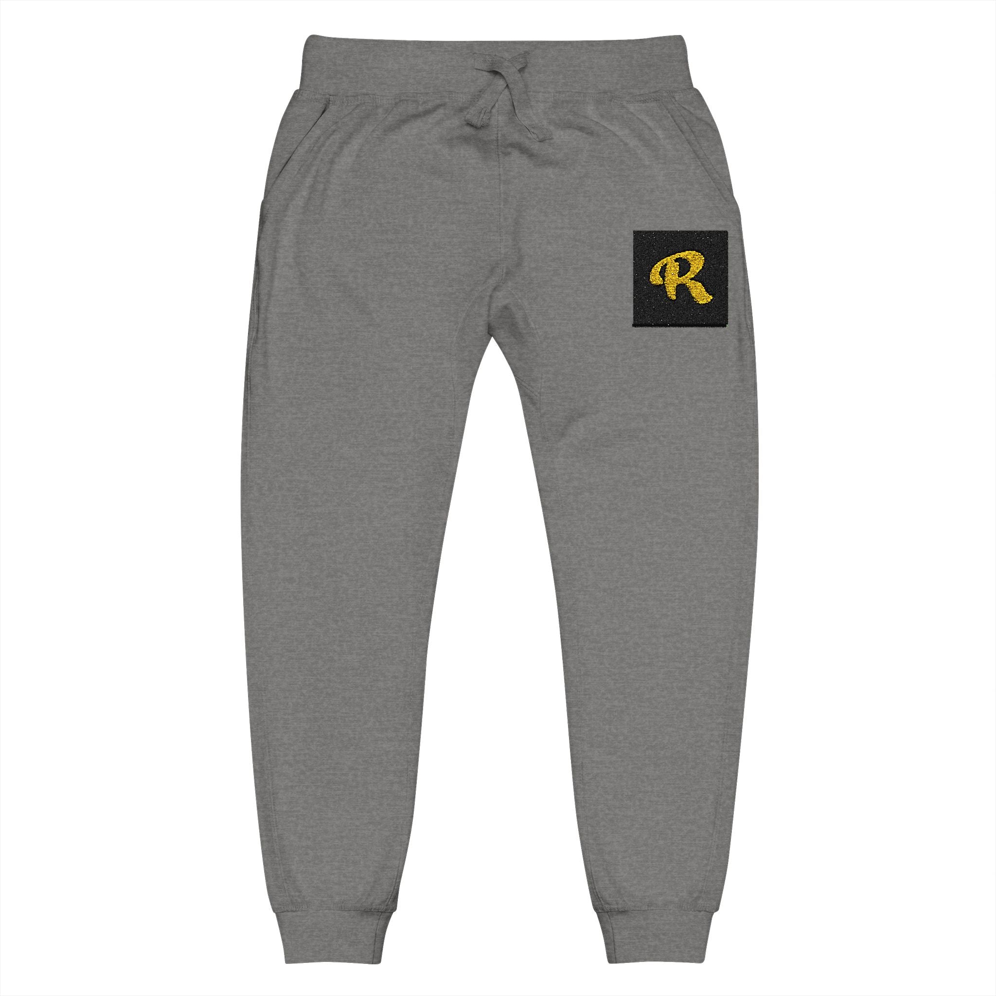 Embroidered Fleece Sweatpants