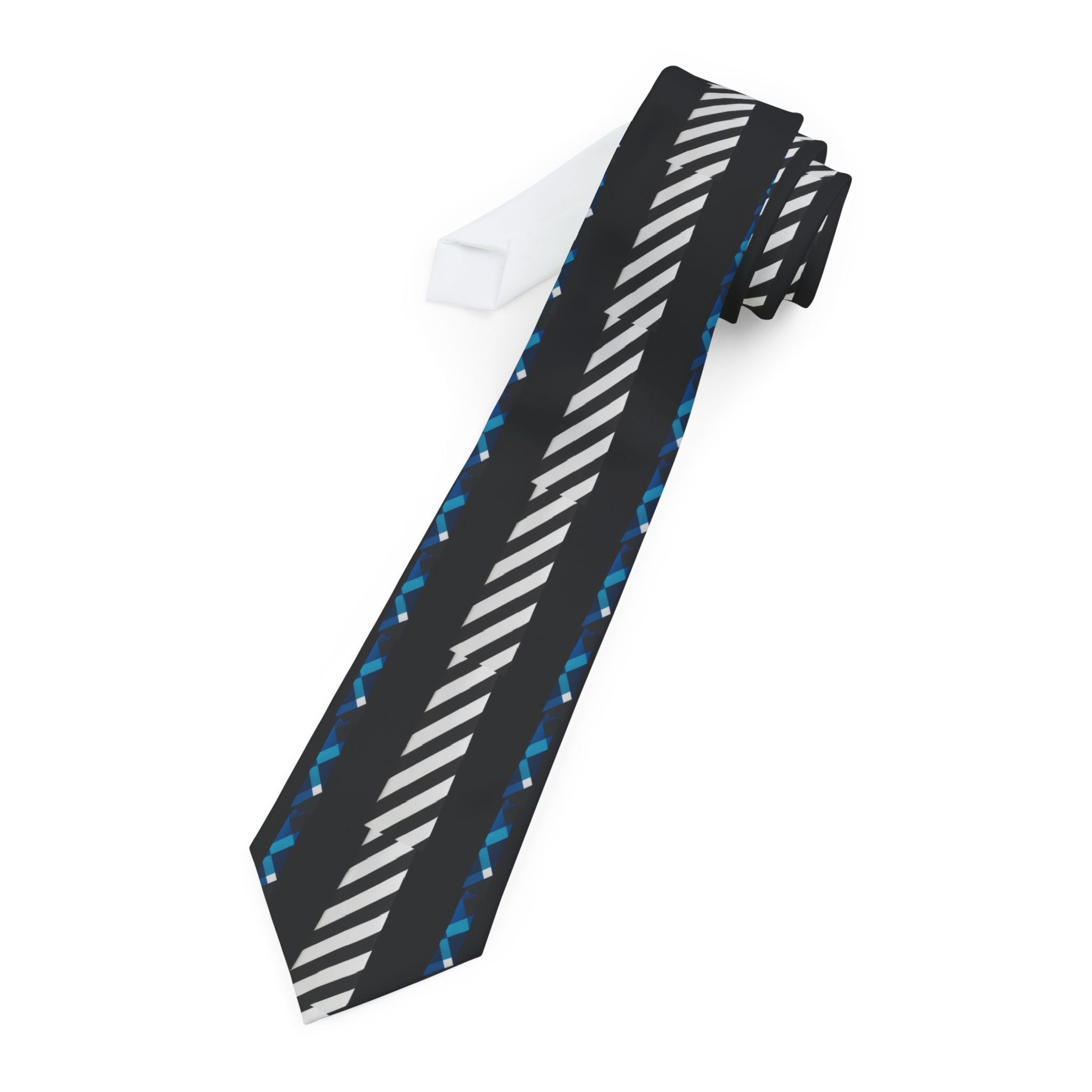 Stylish Necktie with Modern Patterns, Fashion Accessory, Gift for Him, Unique Tie, Business Attire, Formal Wear Printify