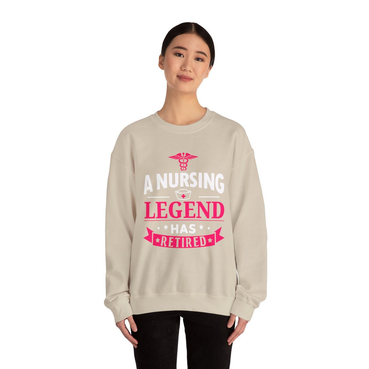 A Nursing Legend Has Retired Unisex Sweatshirt