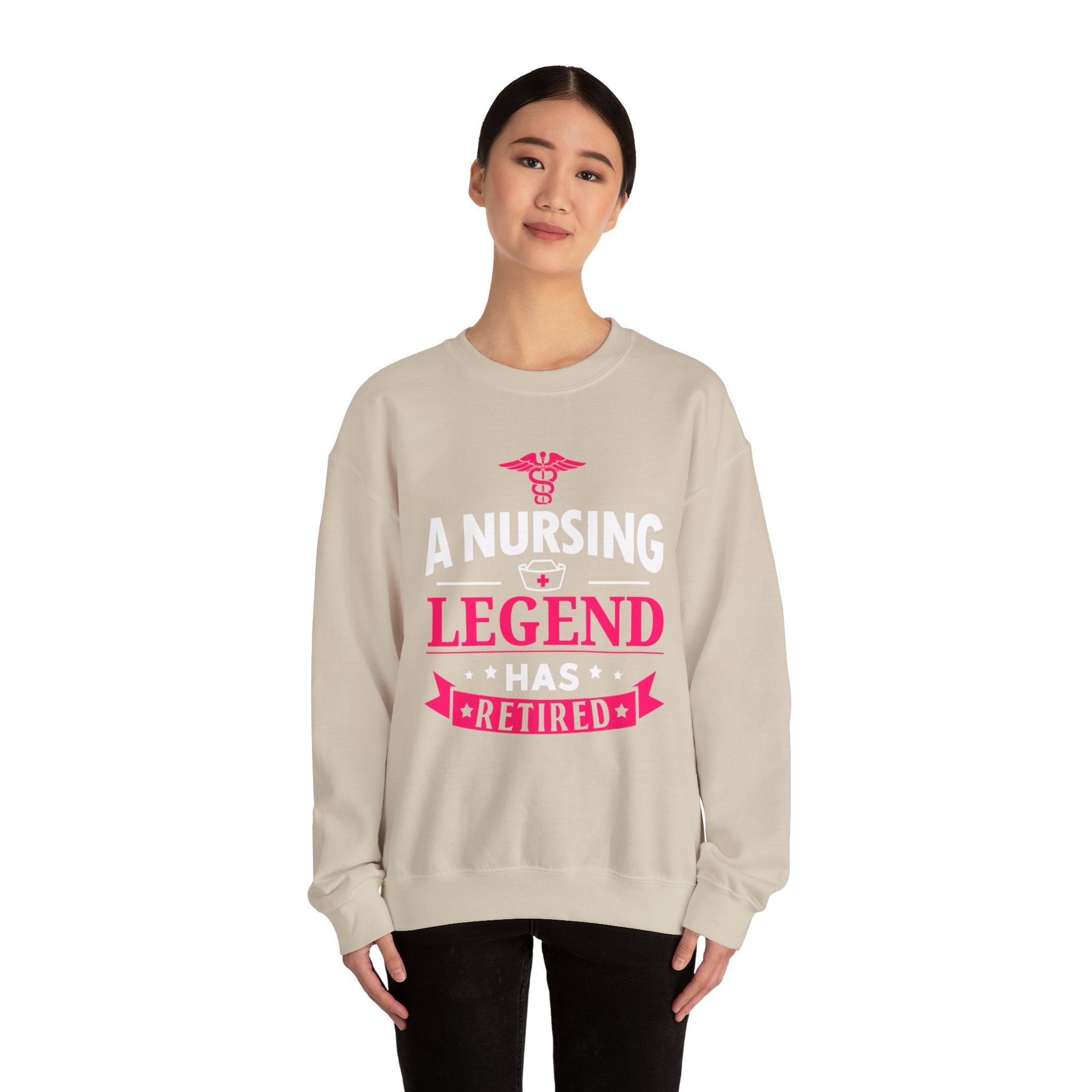 A Nursing Legend Has Retired Unisex Sweatshirt