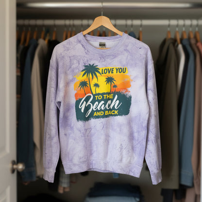 Unisex Color Blast Crewneck Sweatshirt - RC’nSONS