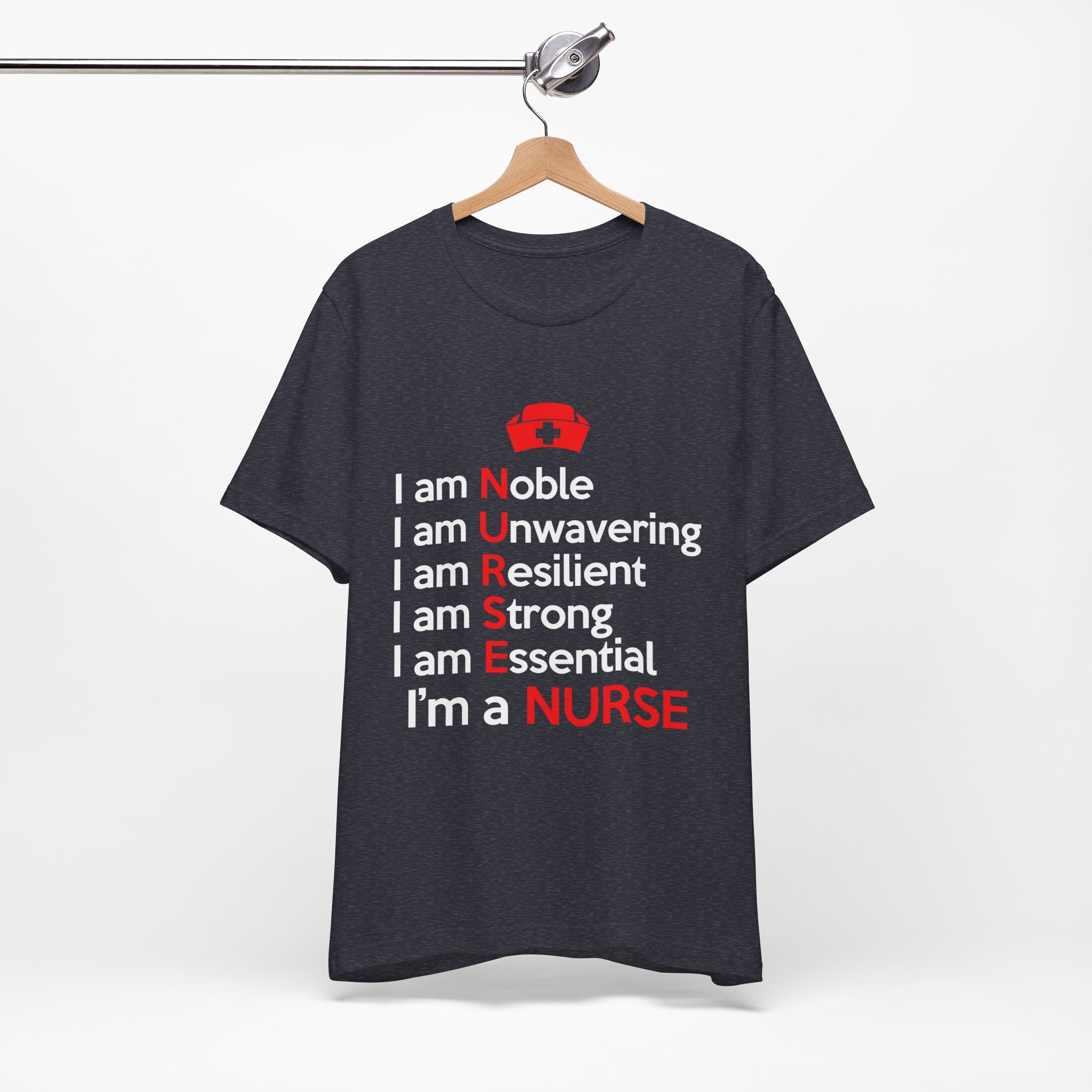 Je suis noble, je suis un tee-shirt unisexe inébranlable 