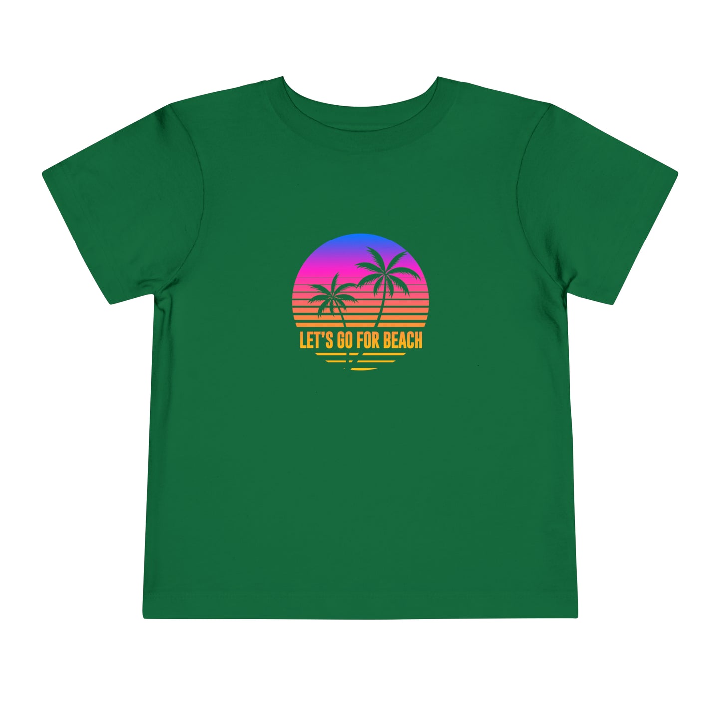 T-shirt Allons-y pour la plage pour tout-petit 