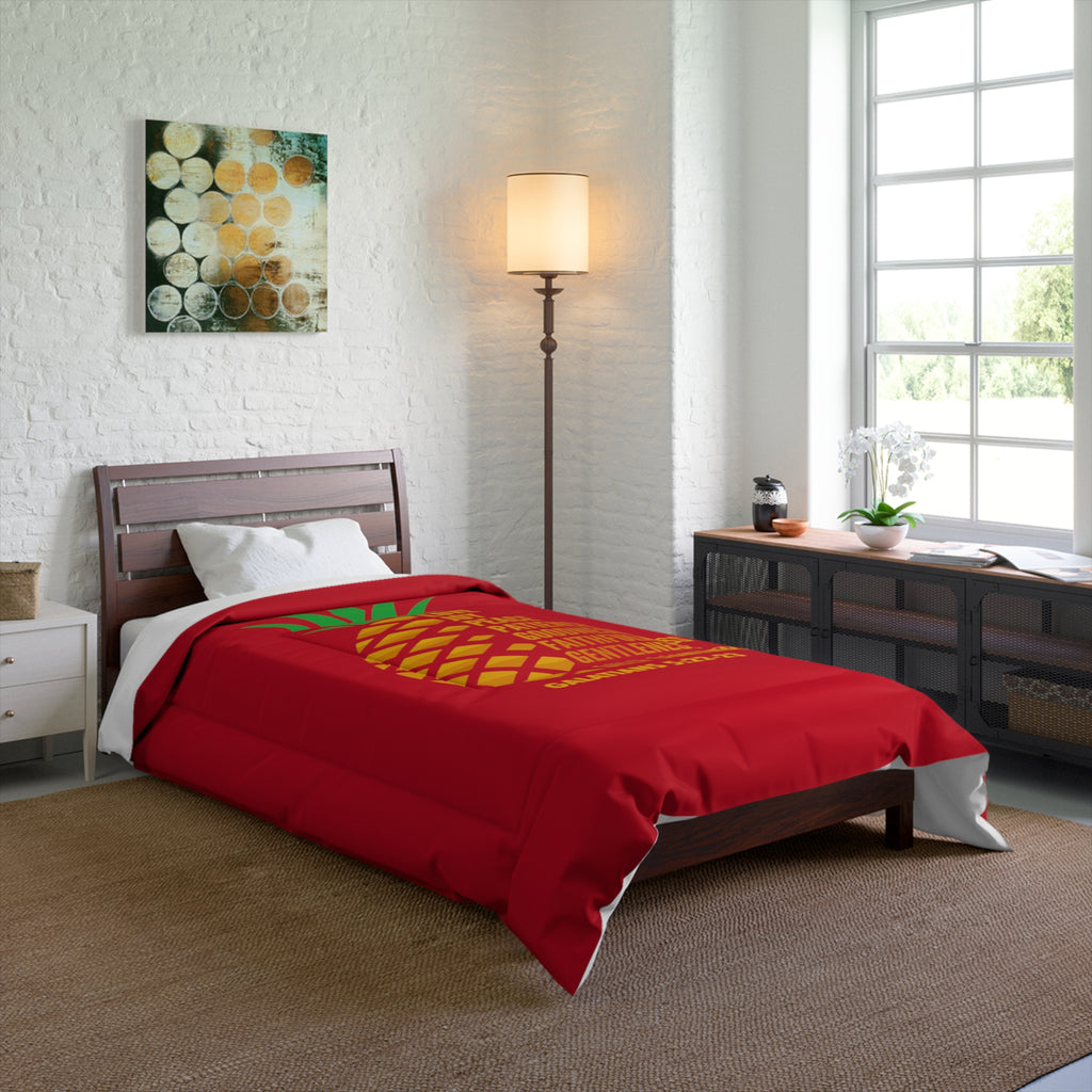 Love Joy Peace Comforter