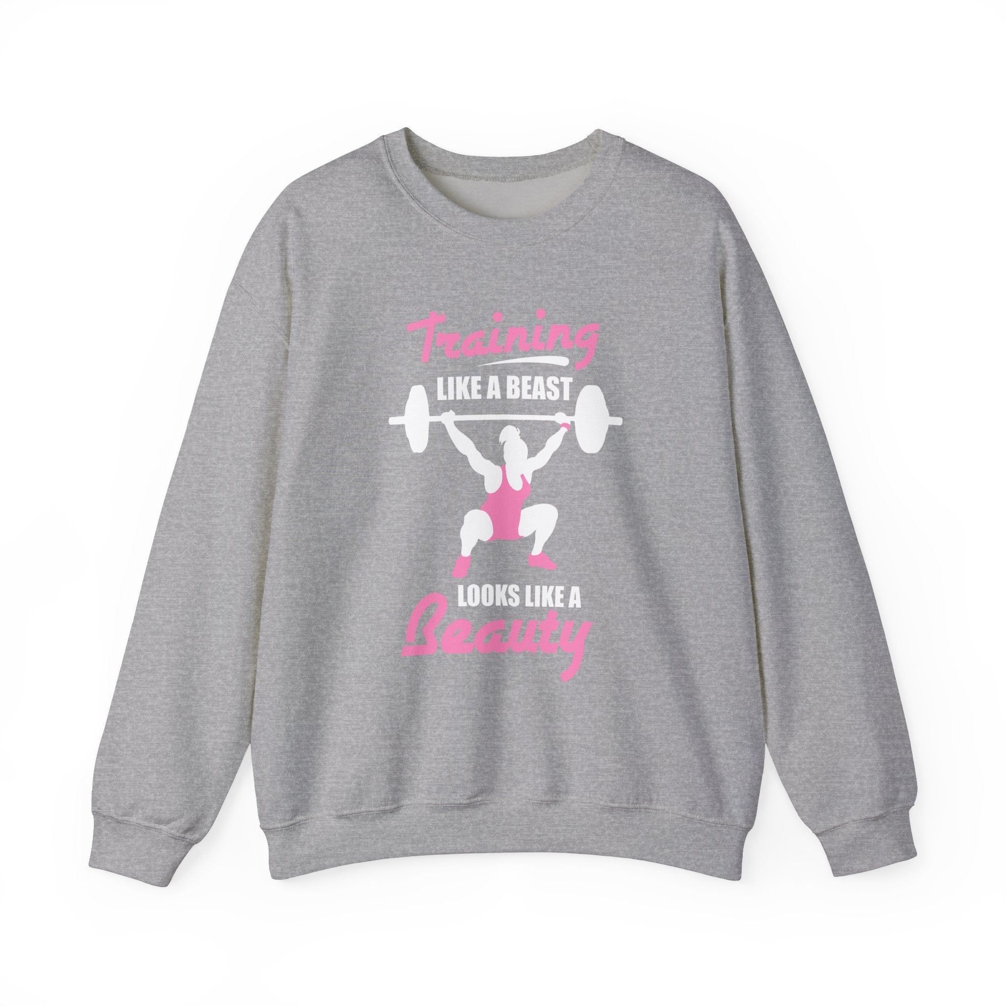 S’entraîner comme un sweat-shirt unisexe bête 