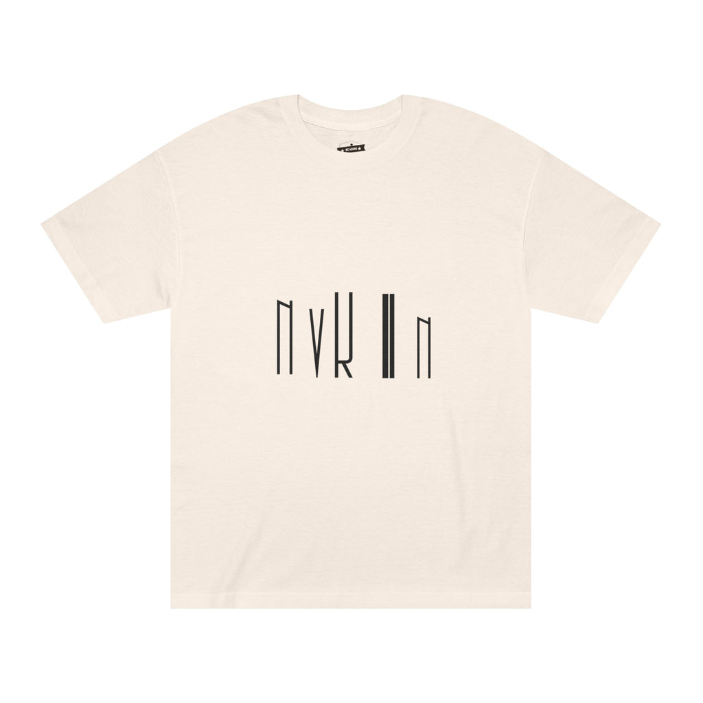 Minimalist 'Nvklln' Graphic Tee — Modern Monogram Streetwear