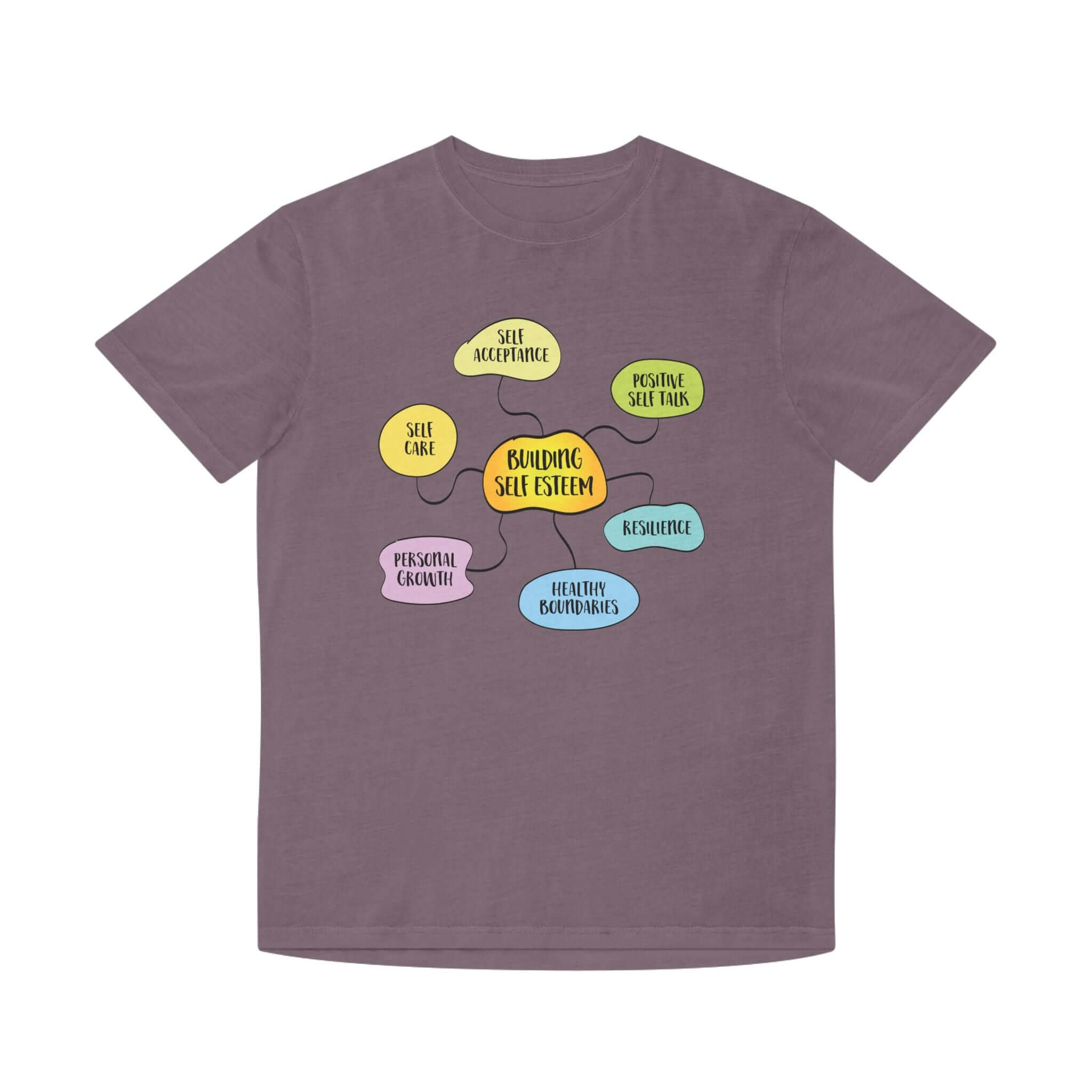 Faded Shirt - Building Self-Esteem Graphic Tee
