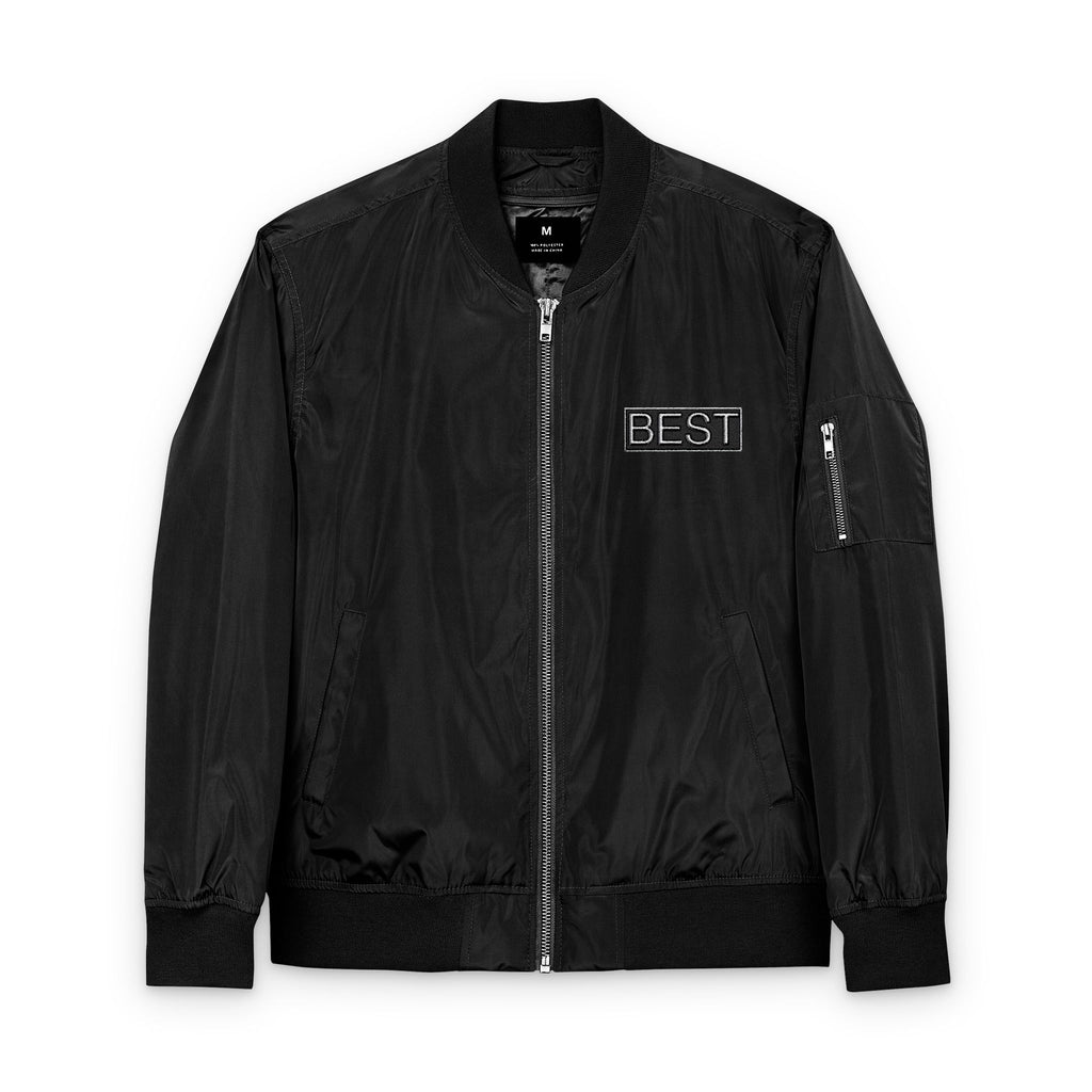 Eco-Friendly Recycled  Jacket with 'BEST' Embroidery