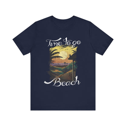 Il est temps d’aller à la plage Tee-shirt unisexe 