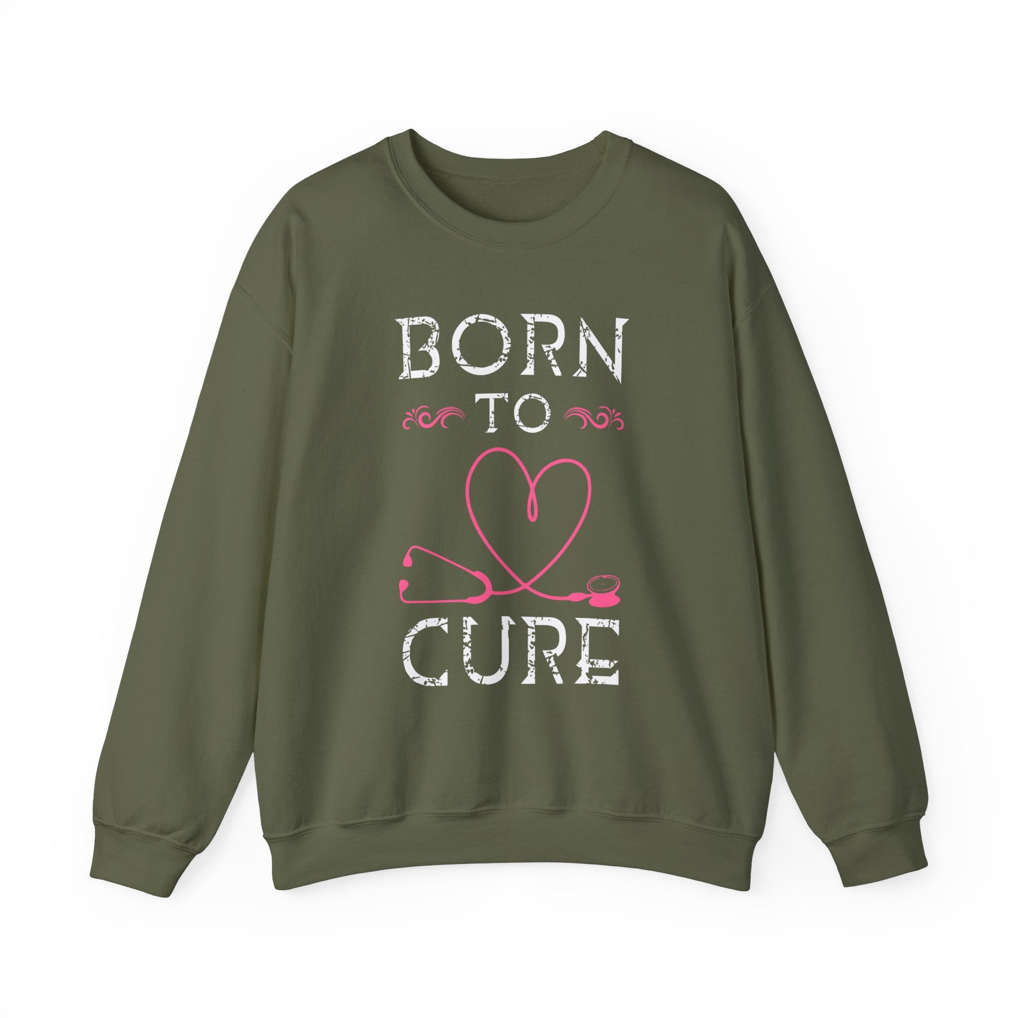 Sweat-shirt unisexe né pour guérir 