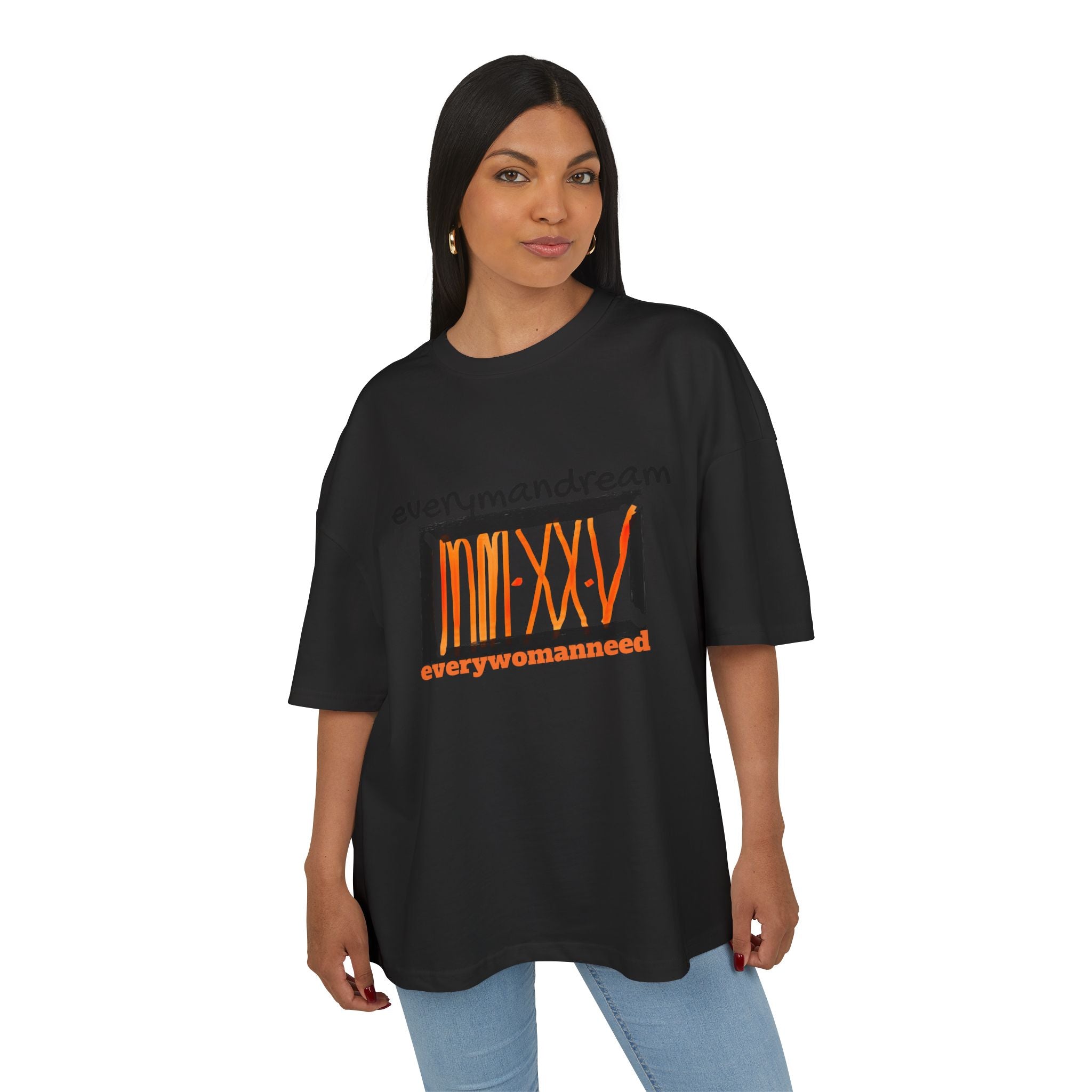Everyman Dream Unisex Box Tee - Soft Cotton Graphic T-Shirt for Casual Style