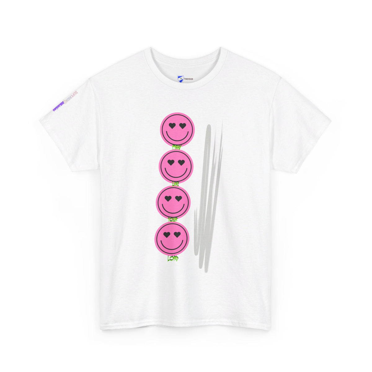 RCNSONS Unisex Heavy Cotton Smileys Tee
