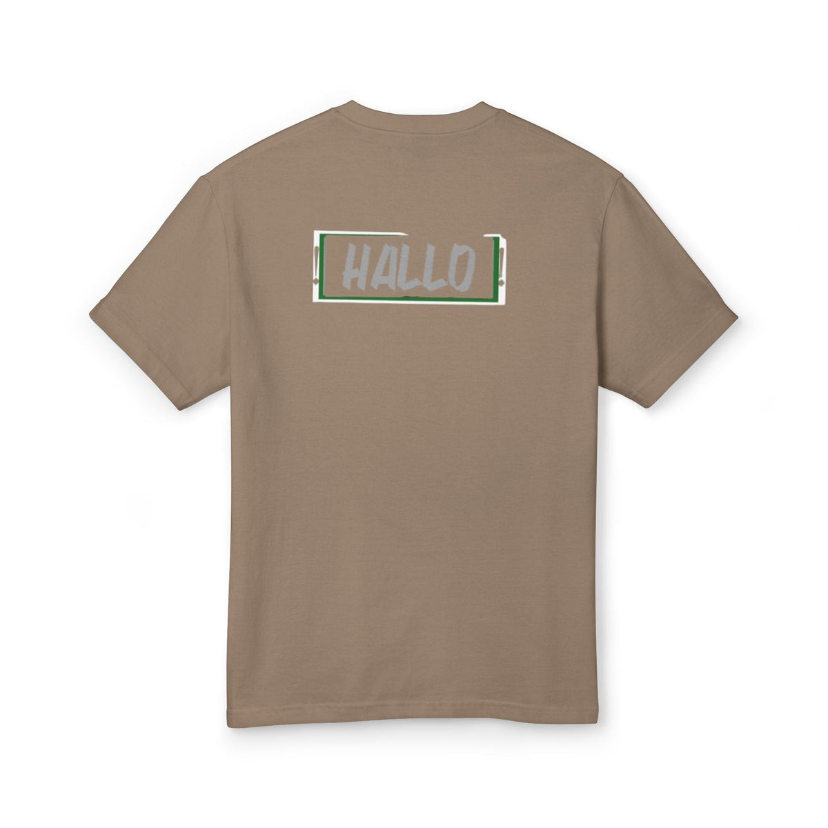 Casual Unisex Tee - 'HALLO' Design - for Everyday Wear Printify