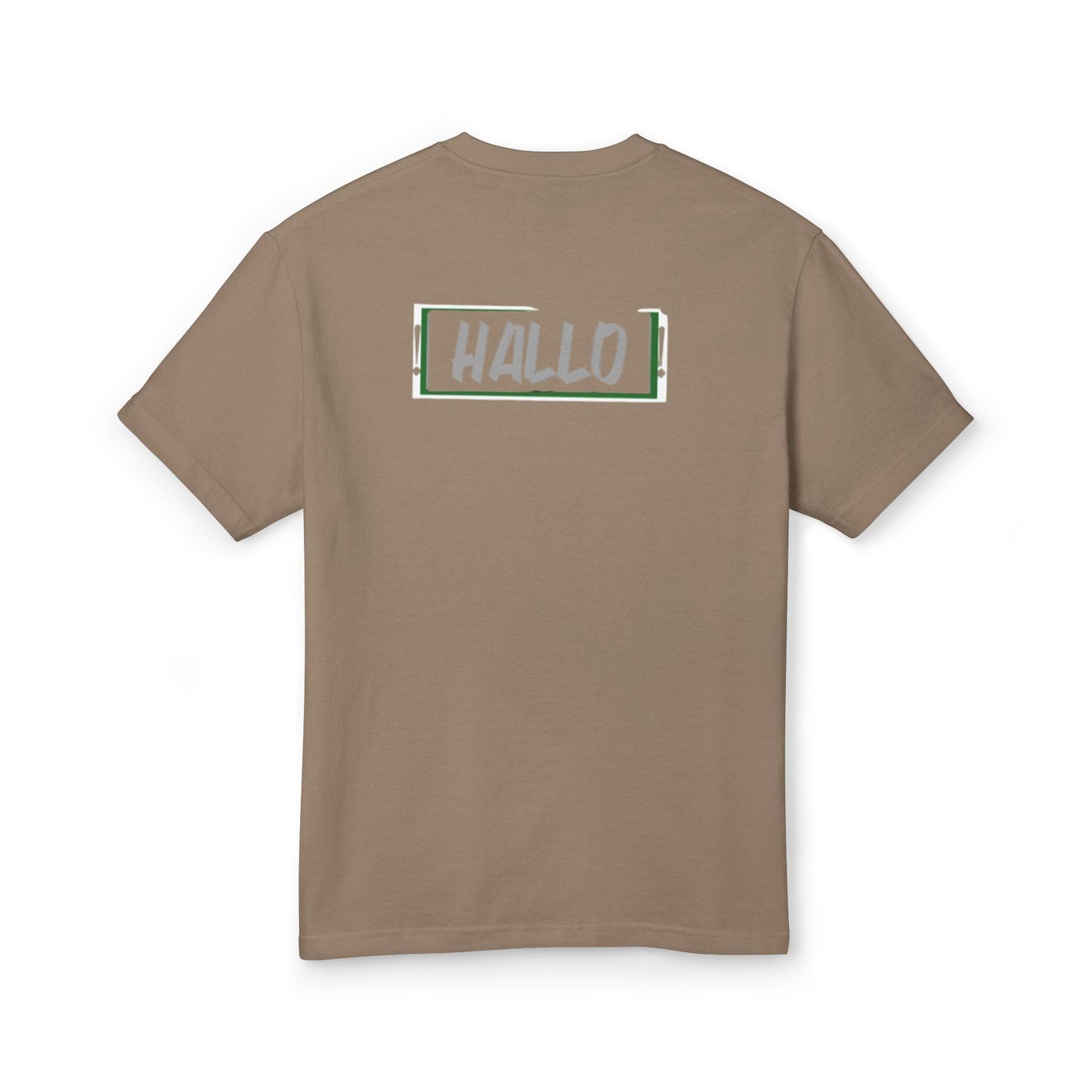 Casual Unisex Tee - 'HALLO' Design - for Everyday Wear Printify