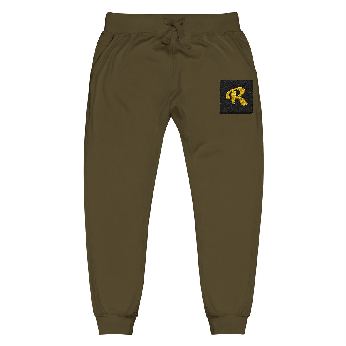 Embroidered Fleece Sweatpants