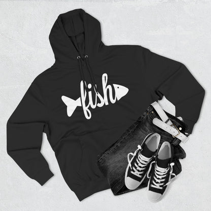 Water Splash Graphic Fleece Hoodie - Comfortable & Stylish