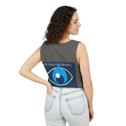 Tank Top Watching You Unisex Garment-Dyed