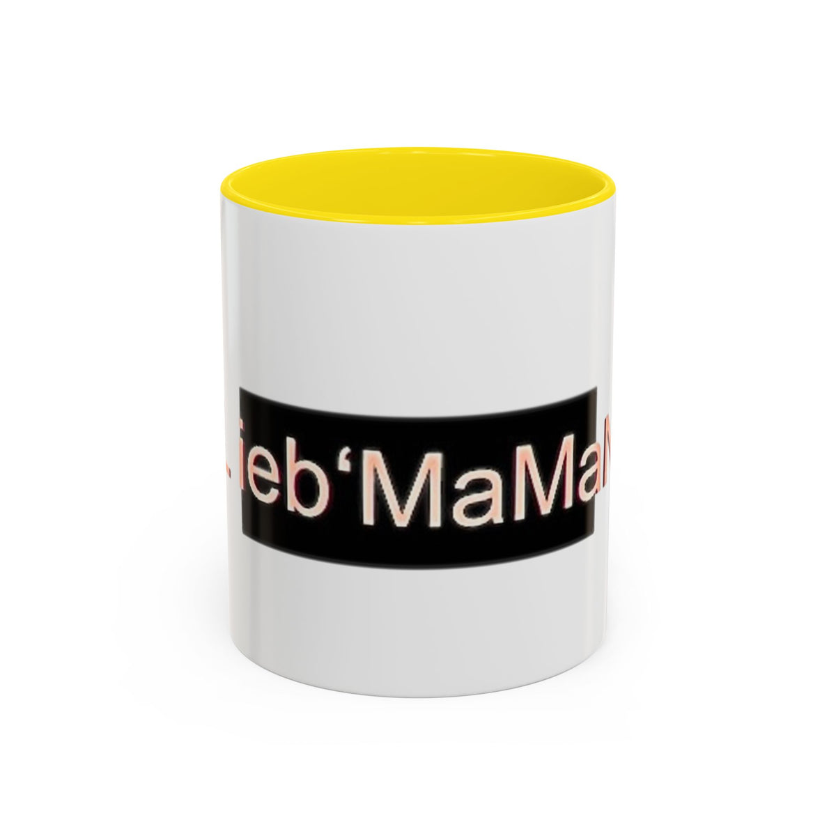 Coffee Mug - Lieb MaMaN Typography Design