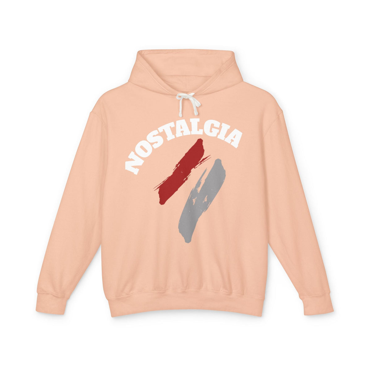 Nostalgia Hoodie: Unisex Lightweight Sweatshirt for Cool Days, Casual Wear, Gift for Friends, Retro Aesthetic, Perfect for Spring Printify