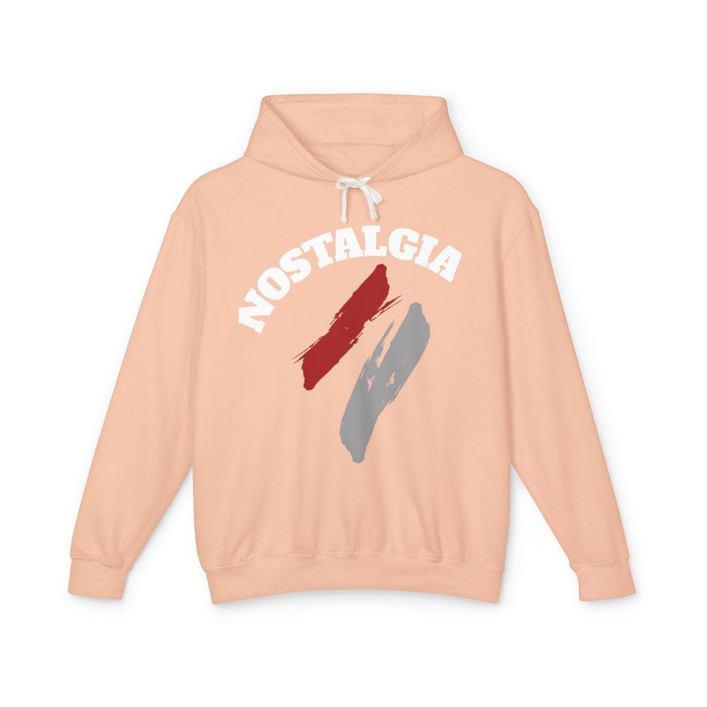 Nostalgia Hoodie: Unisex Lightweight Sweatshirt for Cool Days, Casual Wear, Gift for Friends, Retro Aesthetic, Perfect for Spring Printify