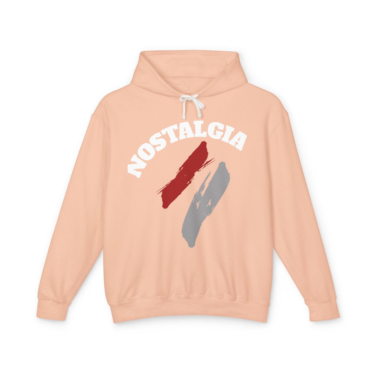 Nostalgia Hoodie: Unisex Lightweight Sweatshirt for Cool Days, Casual Wear, Gift for Friends, Retro Aesthetic, Perfect for Spring Printify