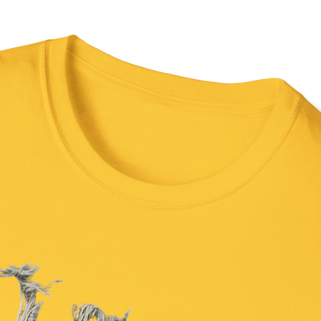 RAW Unisex Softstyle T-Shirt - Casual Graphic Tee for Everyday Wear, Perfect for Gift Giving, Streetwear, Summer Outfits Printify