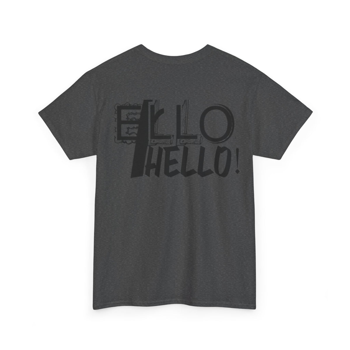 Hello Unisex Tee - Casual and Stylish Cotton T-Shirt for All Occasions