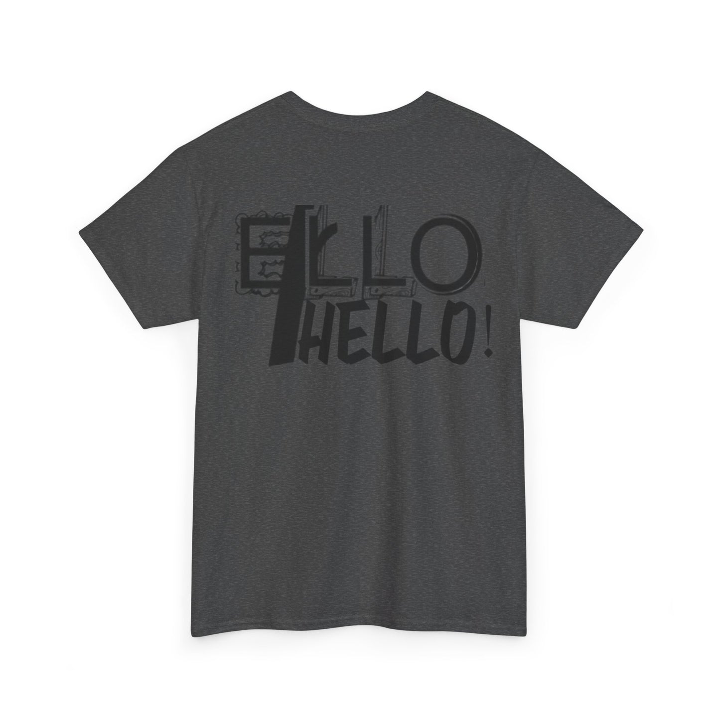Hello Unisex Tee - Casual and Stylish Cotton T-Shirt for All Occasions