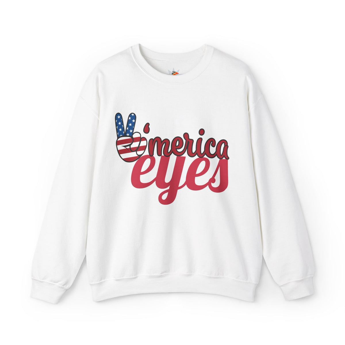 America Eyes Sweatshirt: Unisex, Heavy blend