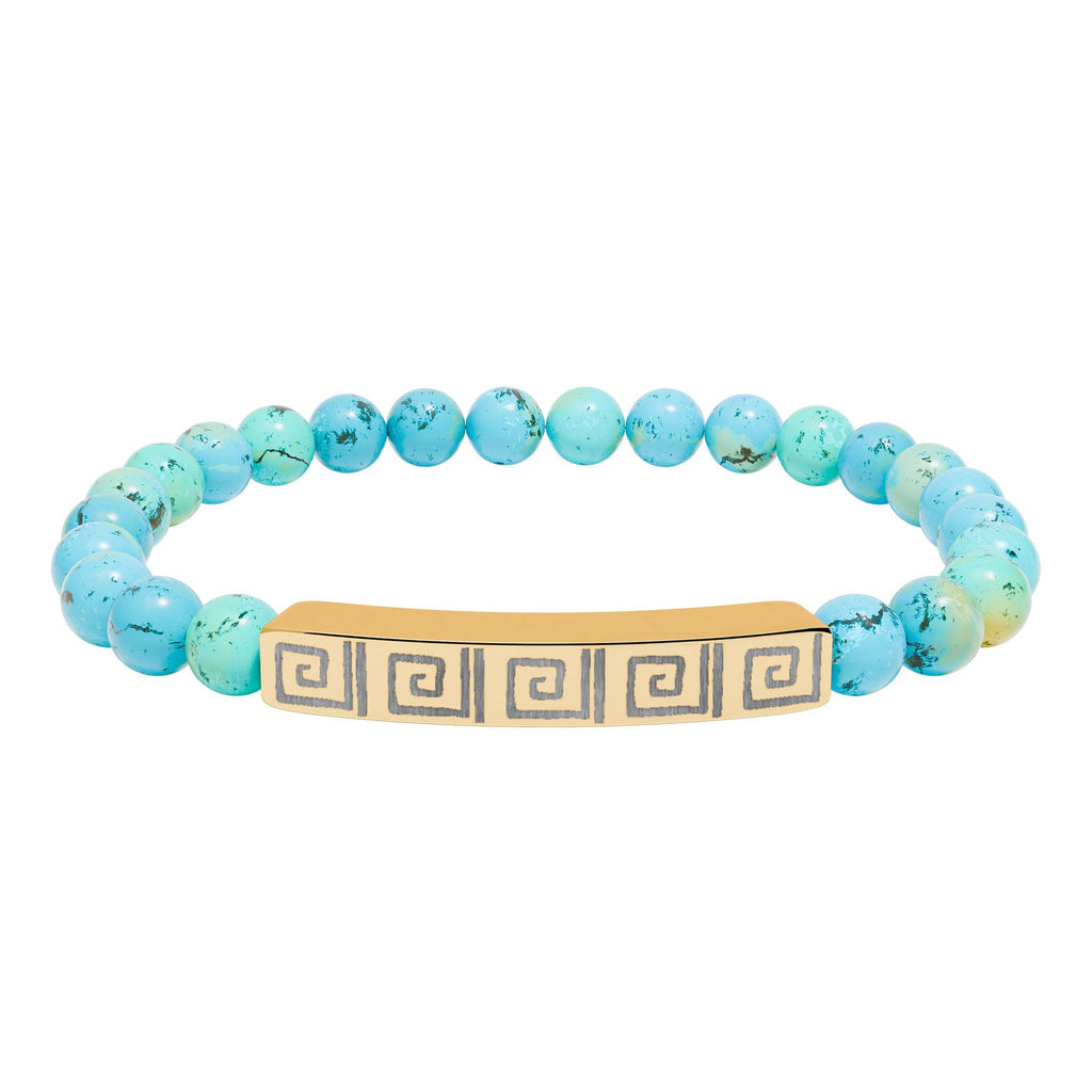 Bracelet Engraved with GL Design Printify