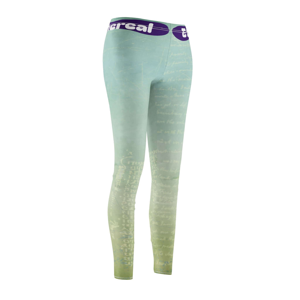 Faded Script Leggings