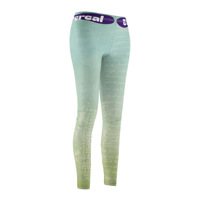 Faded Script Leggings