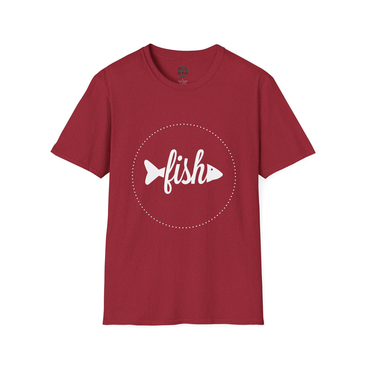 Casual Fish Graphic Tee - Perfect for Nature Lovers