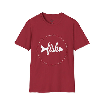 Casual Fish Graphic Tee - Perfect for Nature Lovers
