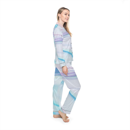 Women's Satin Pajamas (AOP) - RC’nSONS