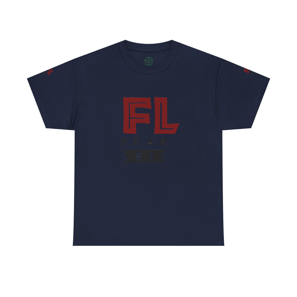 Fearless Graphic Unisex Heavy Cotton Tee - Bold Statement Shirt