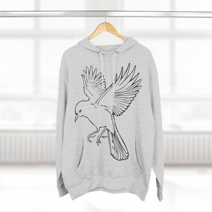 RCNSONS Three-Panel Fleece Hoodie