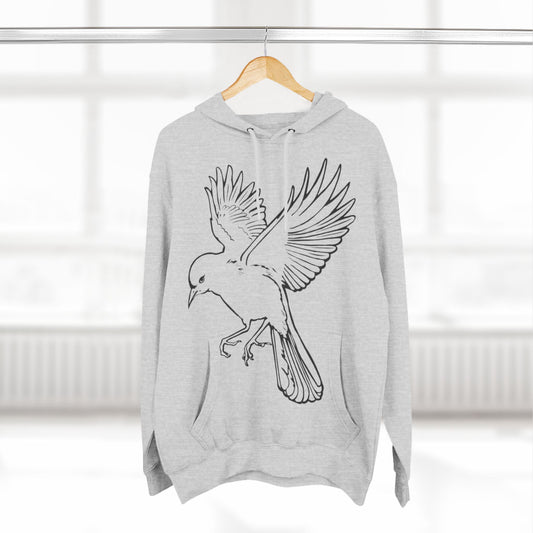 RCNSONS Three-Panel Fleece Hoodie