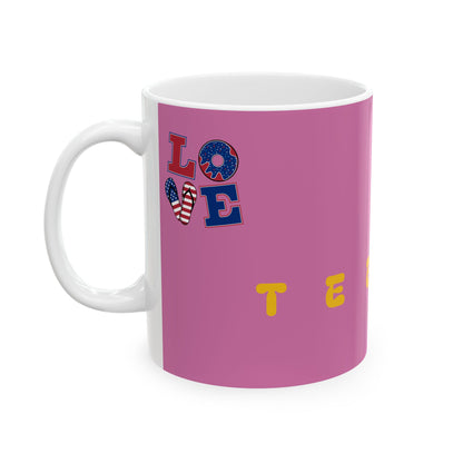 Mug Love Tee Ceramic Mug 11oz 15oz