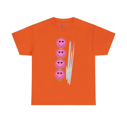 RCNSONS Unisex Heavy Cotton Smileys Tee