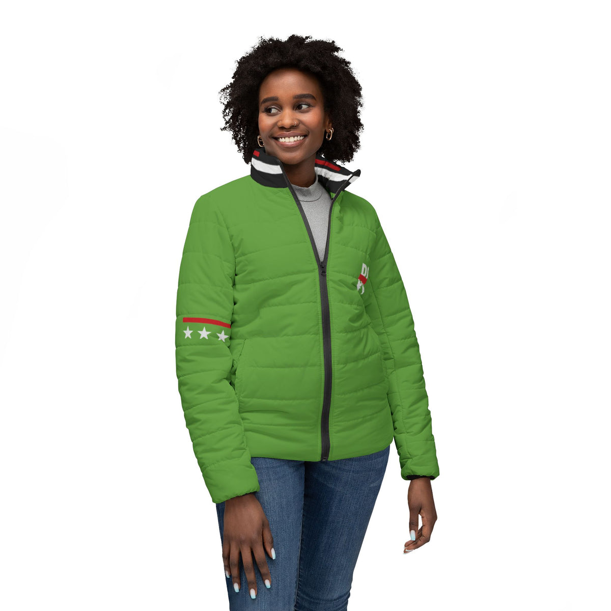 Bold Women’s Puffer Jacket,Cold Weather Apparel